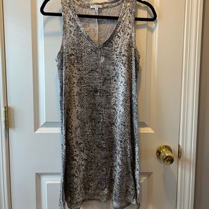 Shirt, zebra print knit dress